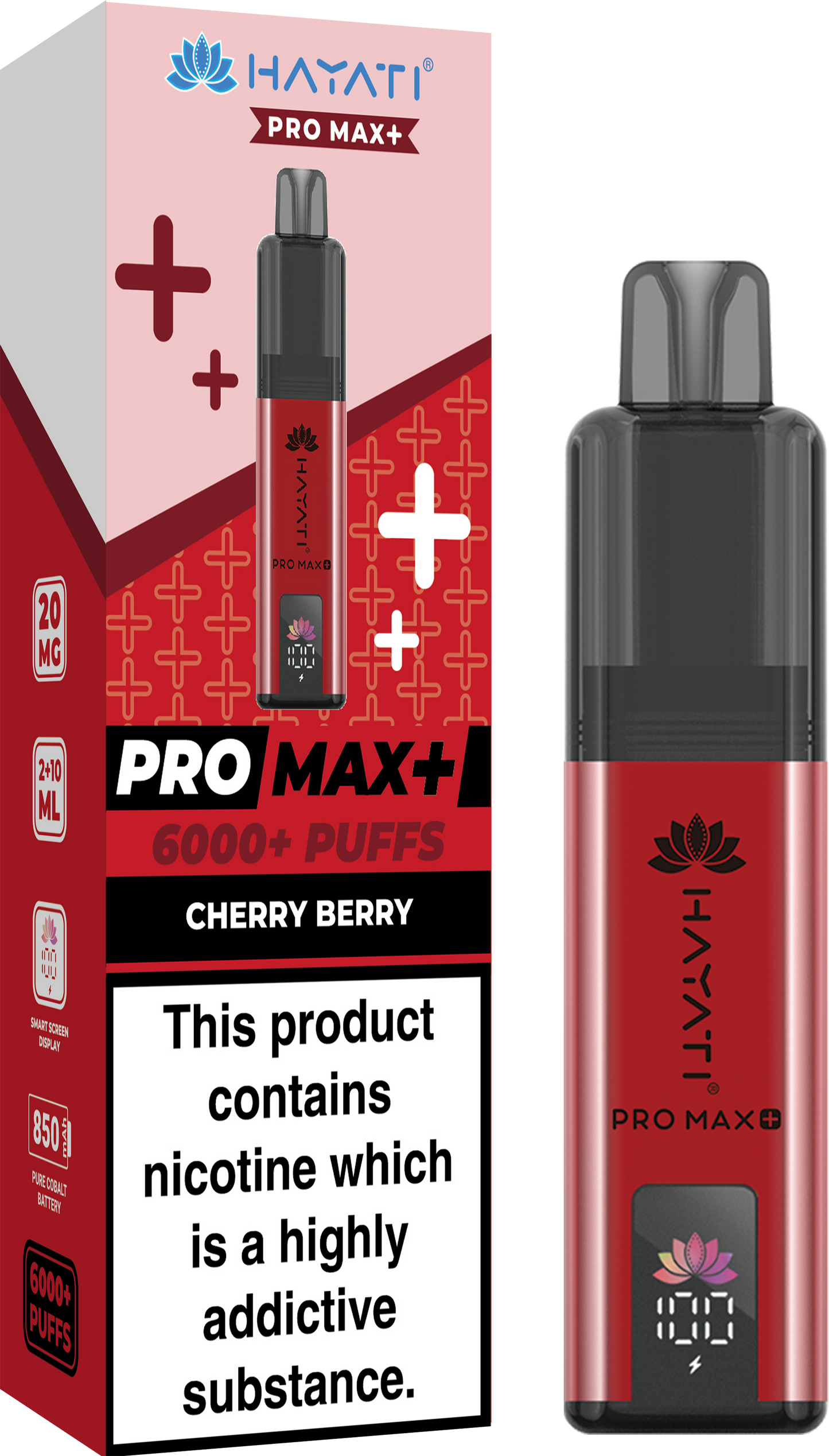 Hayati Pro Max + 6000 Puffs 20MG PreFilled Pod Kit