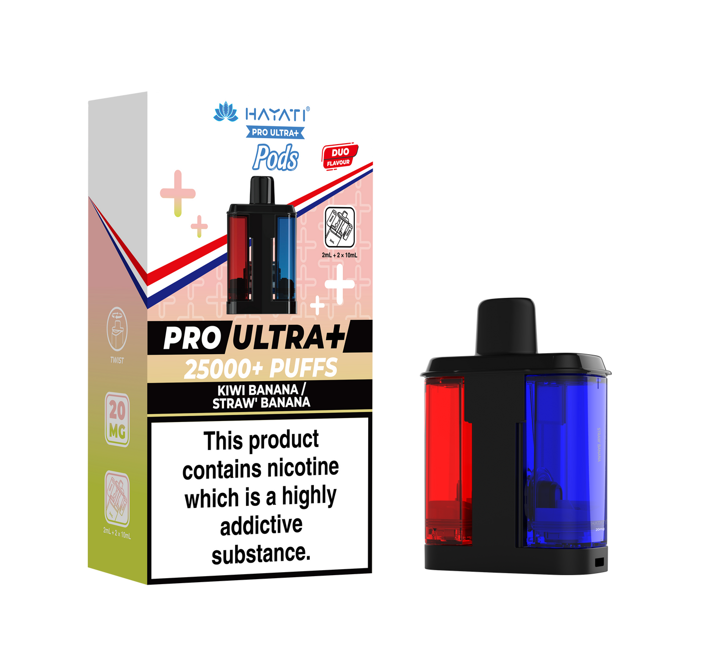 Hayati Pro Ultra+ 25000 20MG prefilled Pods