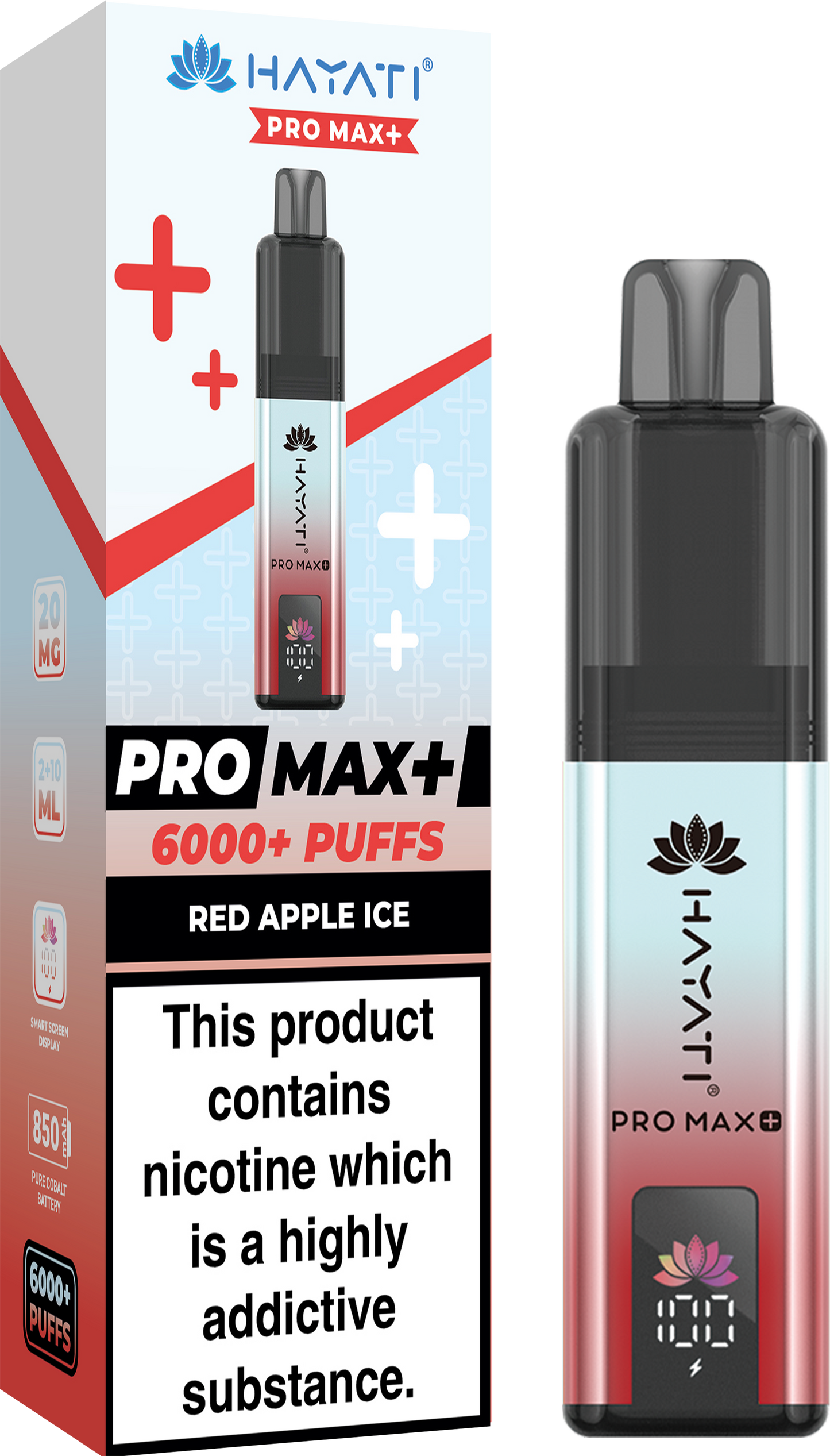Hayati Pro Max + 6000 Puffs 20MG PreFilled Pod Kit
