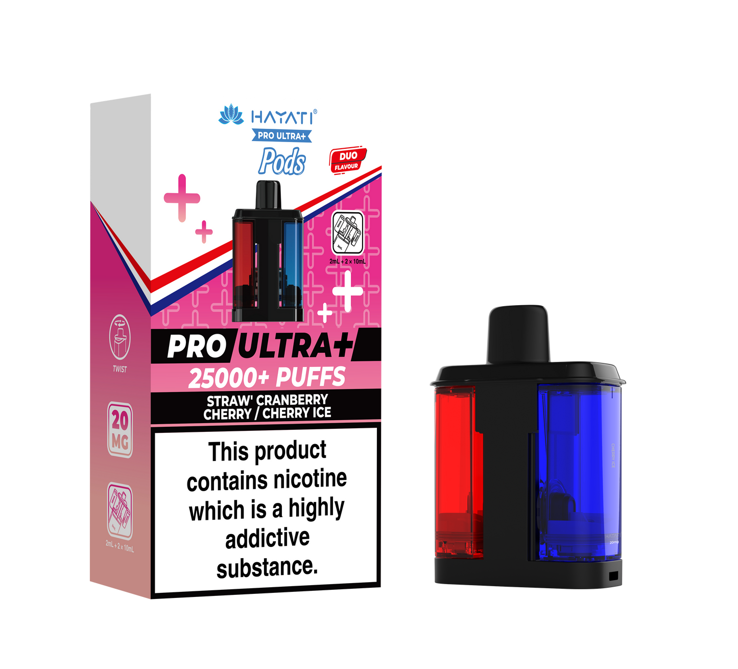 Hayati Pro Ultra+ 25000 20MG prefilled Pods