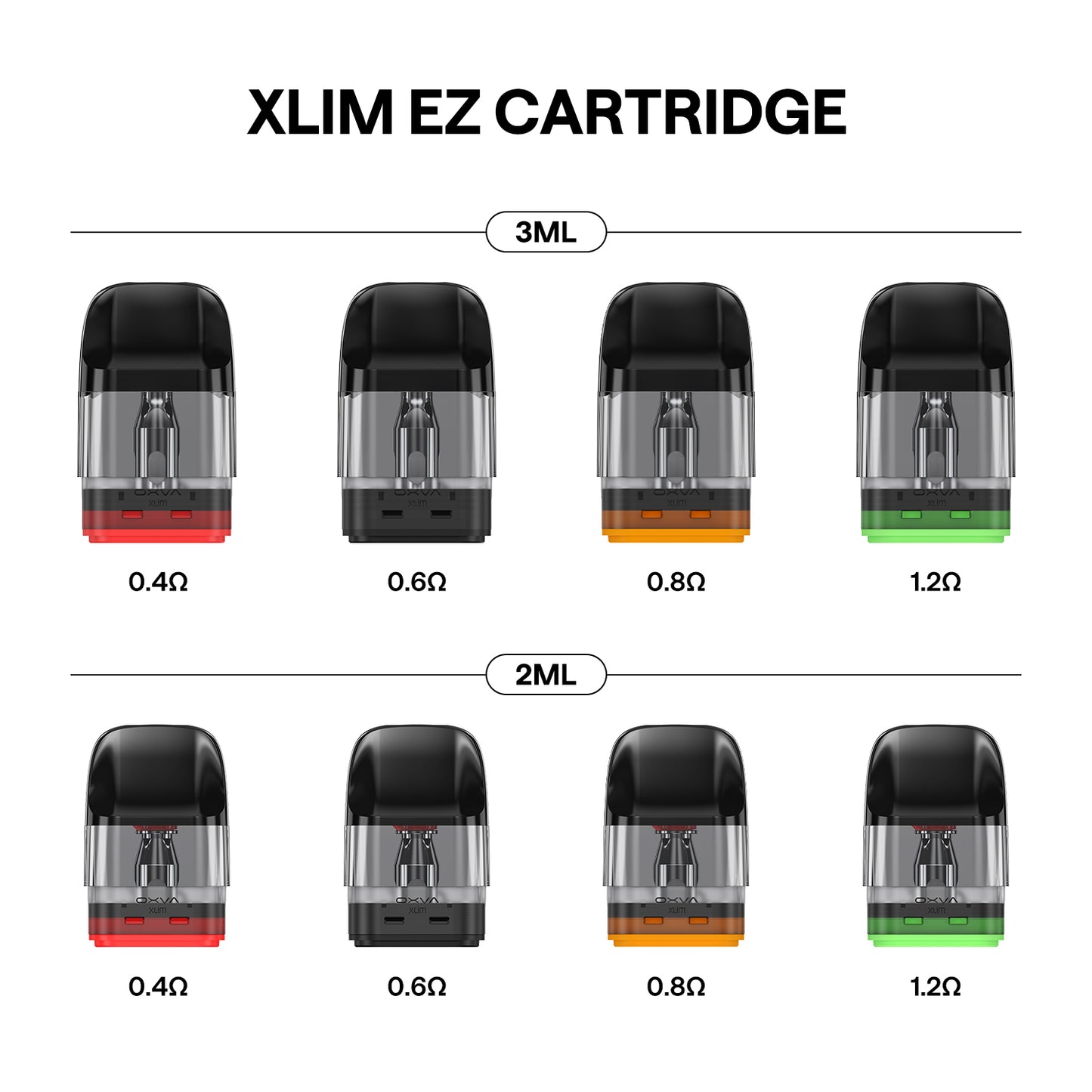 OXVA Xlim EZ Pods - 3 Pack