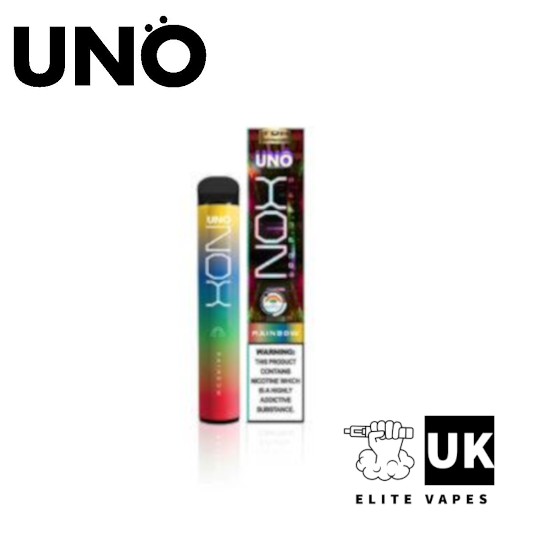 Uno Nox 600 puffs 20MG Disposable Vape - Elite Vapes UK