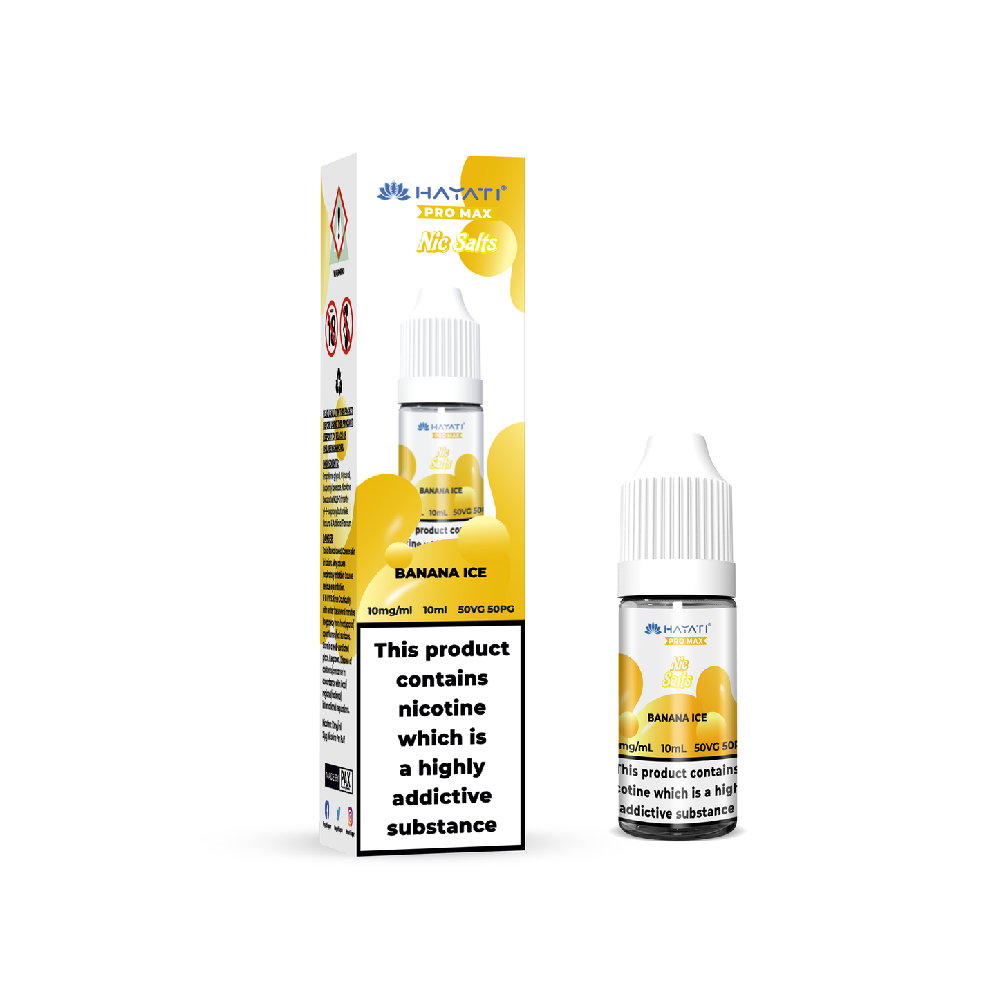 Hayati Pro Max Nic Salts 10MG 10ML E-Liquid