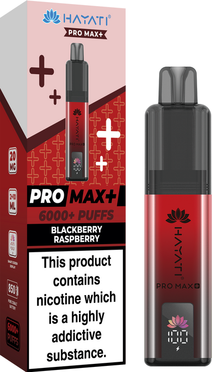 Hayati Pro Max + 6000 Puffs 20MG PreFilled Pod Kit