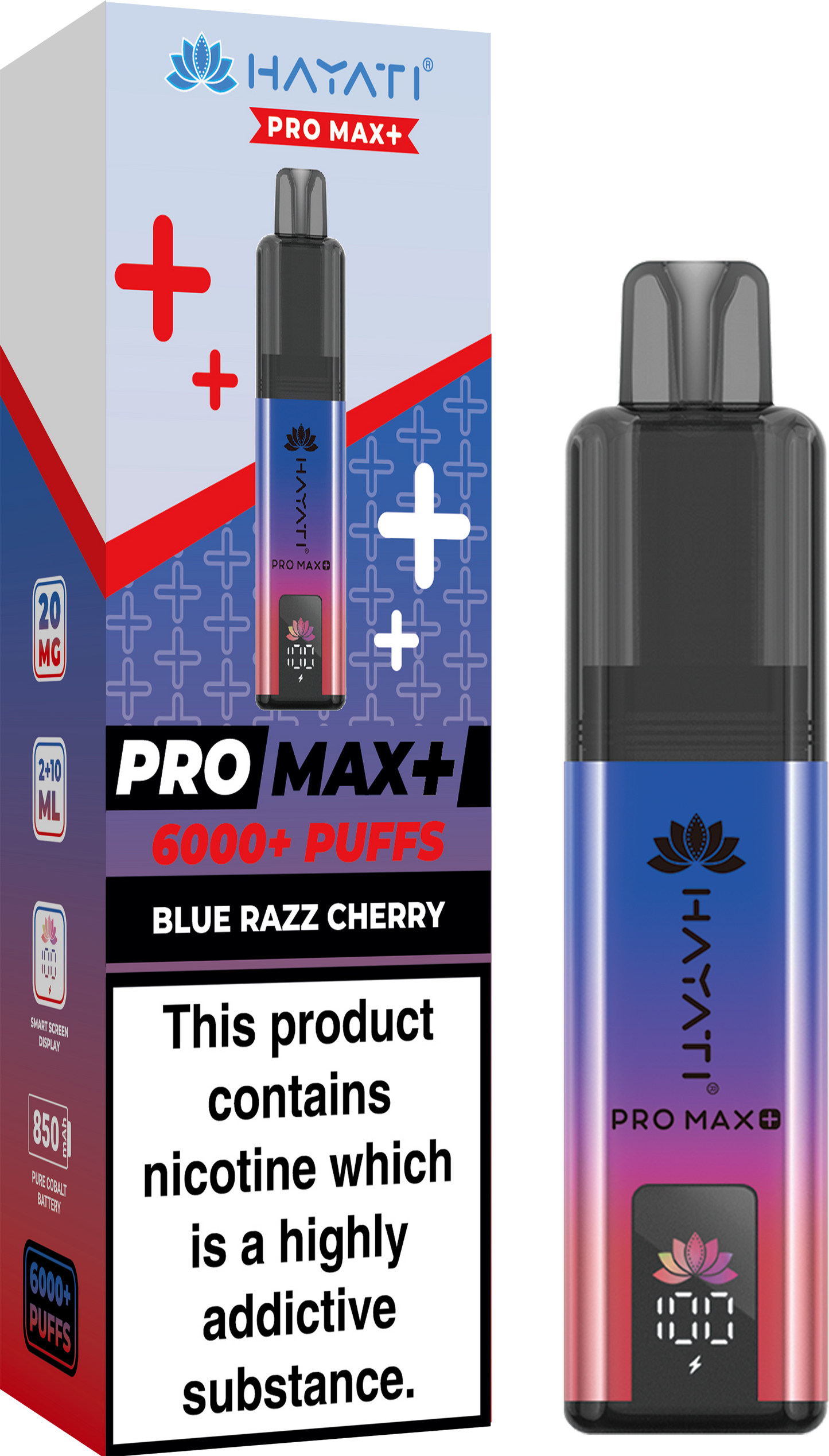 Hayati Pro Max + 6000 Puffs 20MG PreFilled Pod Kit