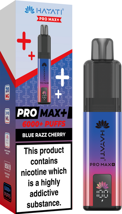 Hayati Pro Max + 6000 Puffs 20MG PreFilled Pod Kit