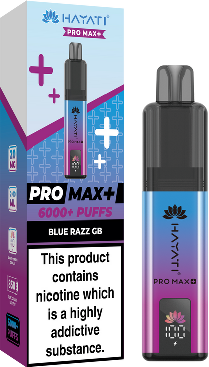 Hayati Pro Max + 6000 Puffs 20MG PreFilled Pod Kit