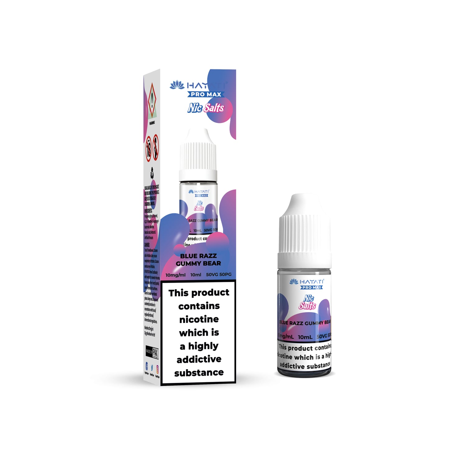 Hayati Pro Max Nic Salts 10MG 10ML E-Liquid