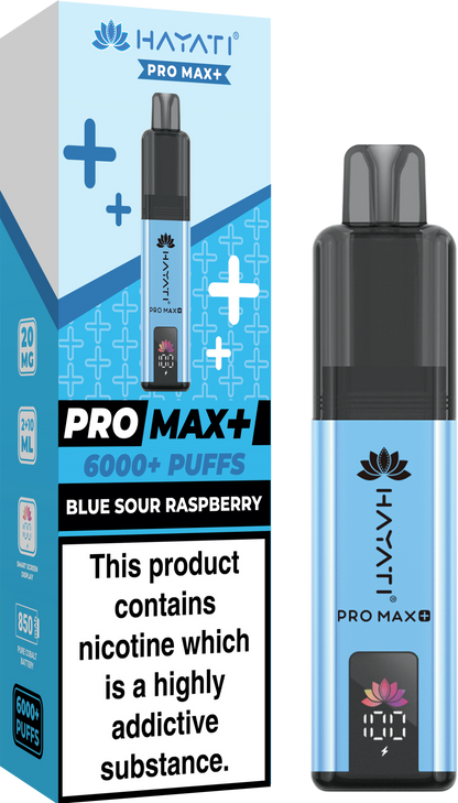 Hayati Pro Max + 6000 Puffs 20MG PreFilled Pod Kit