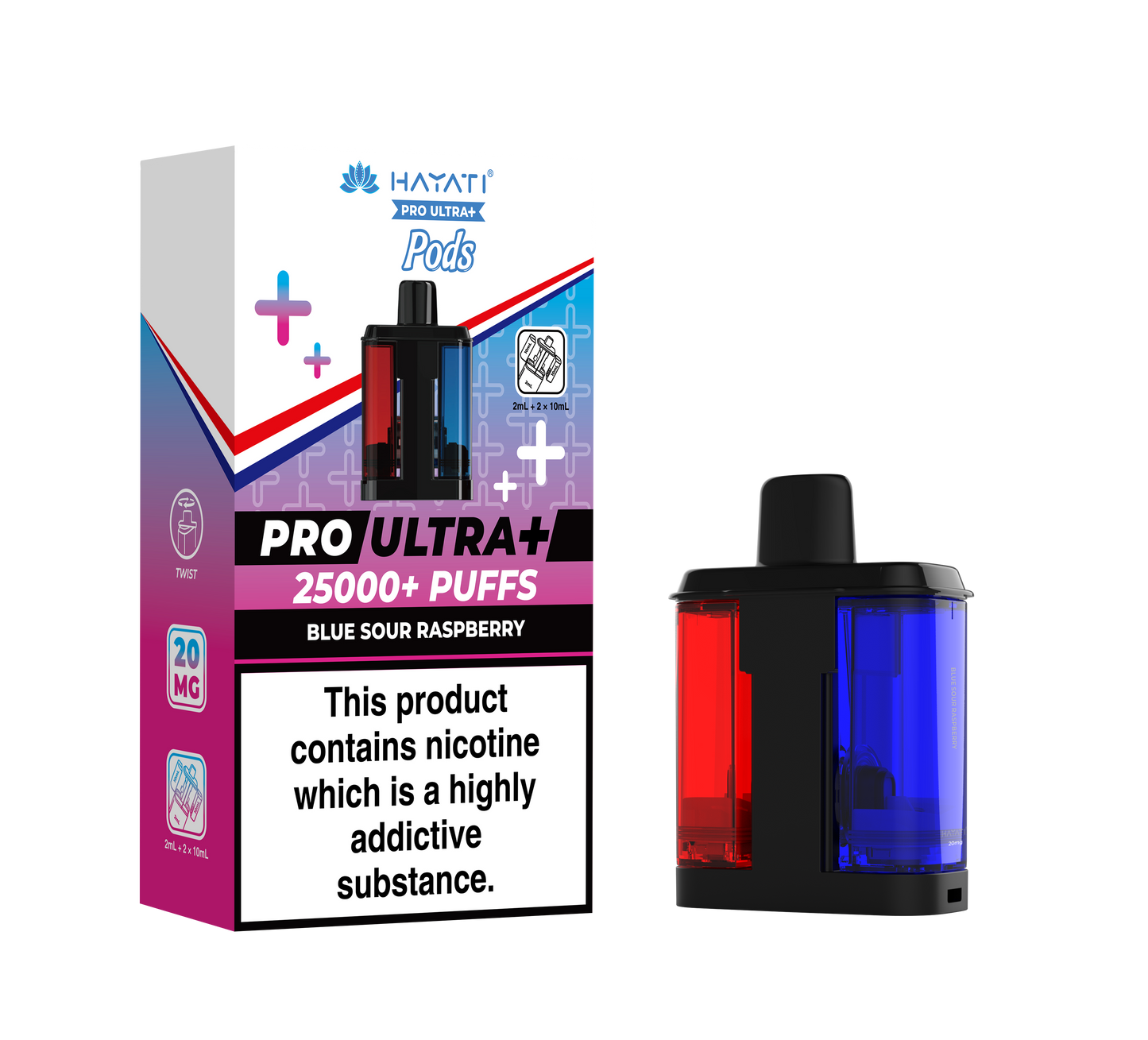 Hayati Pro Ultra+ 25000 20MG prefilled Pods