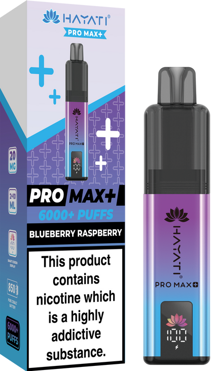 Hayati Pro Max + 6000 Puffs 20MG PreFilled Pod Kit