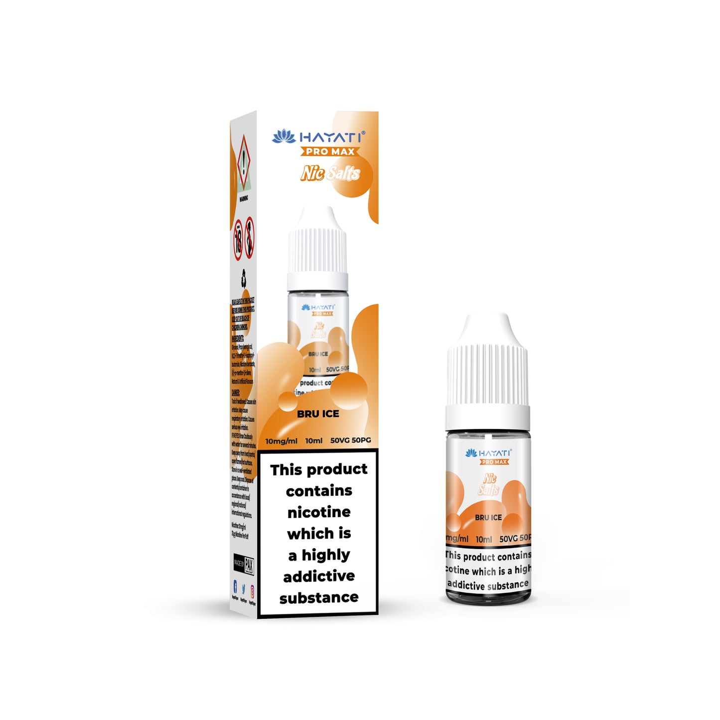 Hayati Pro Max Nic Salts 10MG 10ML E-Liquid