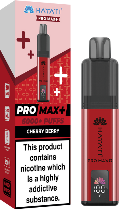 Hayati Pro Max + 6000 Puffs 20MG PreFilled Pod Kit