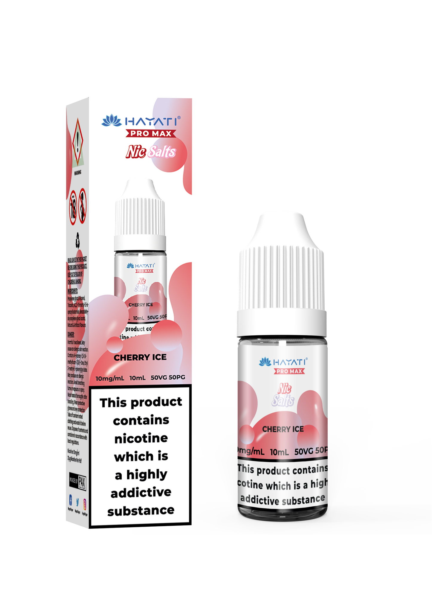 Hayati Pro Max Nic Salts 10MG 10ML E-Liquid