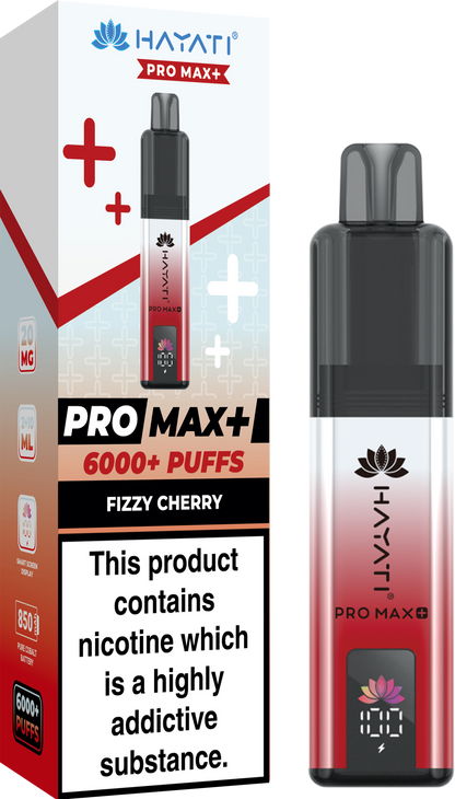 Hayati Pro Max + 6000 Puffs 20MG PreFilled Pod Kit