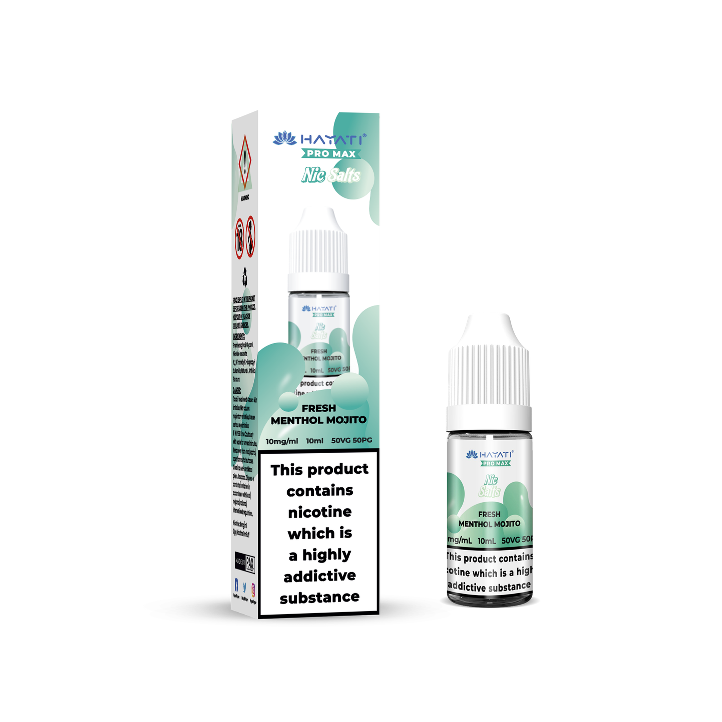 Hayati Pro Max Nic Salts 10MG 10ML E-Liquid