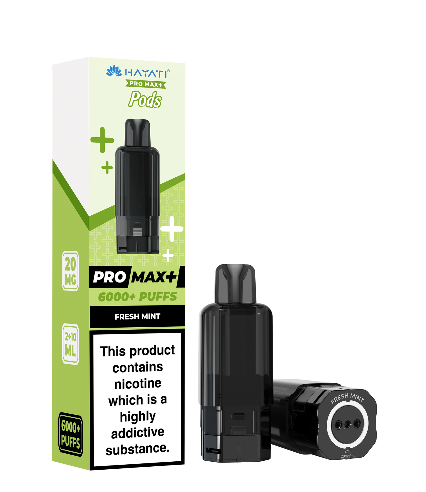 Hayati Pro Max + 6000+ 20MG Prefilled Pods