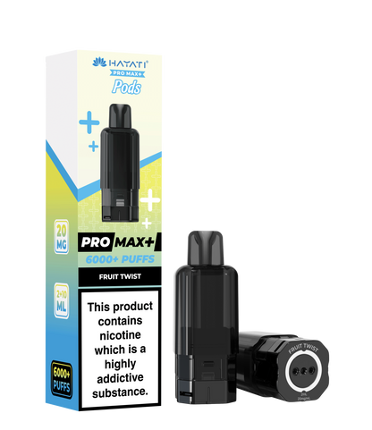 Hayati Pro Max + 6000+ 20MG Prefilled Pods