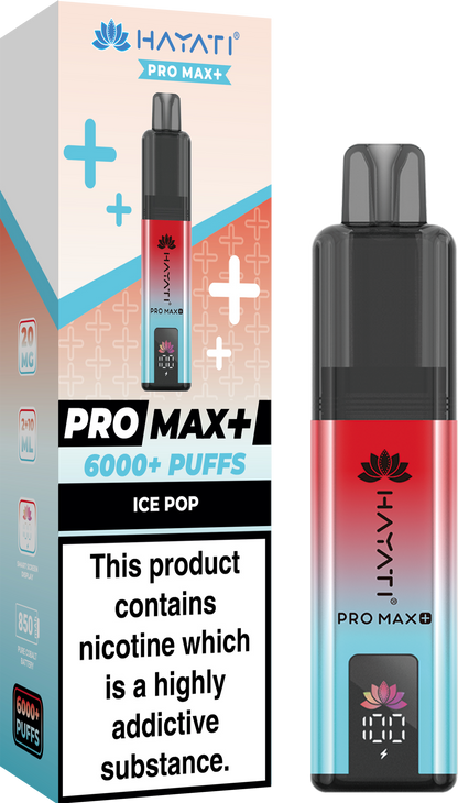 Hayati Pro Max + 6000 Puffs 20MG PreFilled Pod Kit