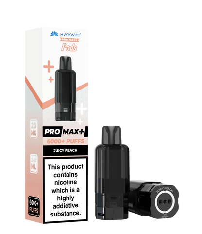 Hayati Pro Max + 6000+ 20MG Prefilled Pods
