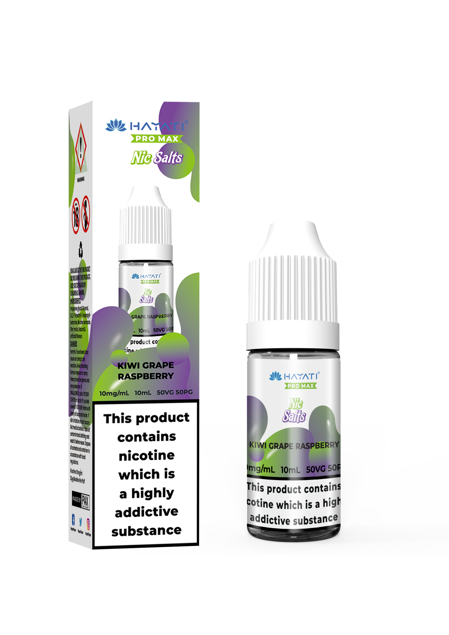 Hayati Pro Max Nic Salts 10MG 10ML E-Liquid