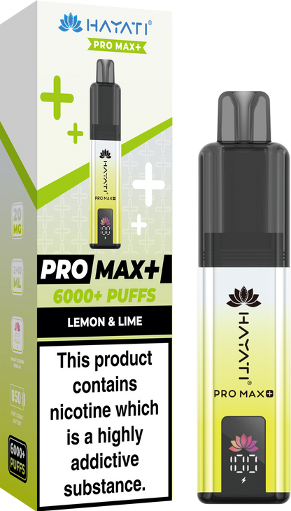 Hayati Pro Max + 6000 Puffs 20MG PreFilled Pod Kit