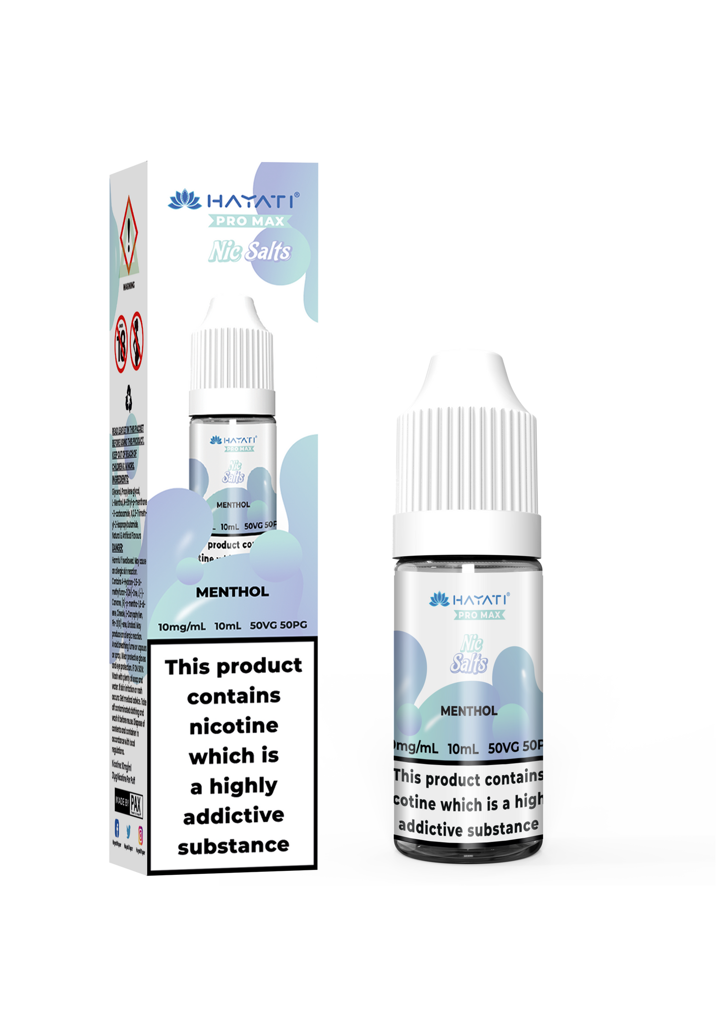 Hayati Pro Max Nic Salts 10MG 10ML E-Liquid