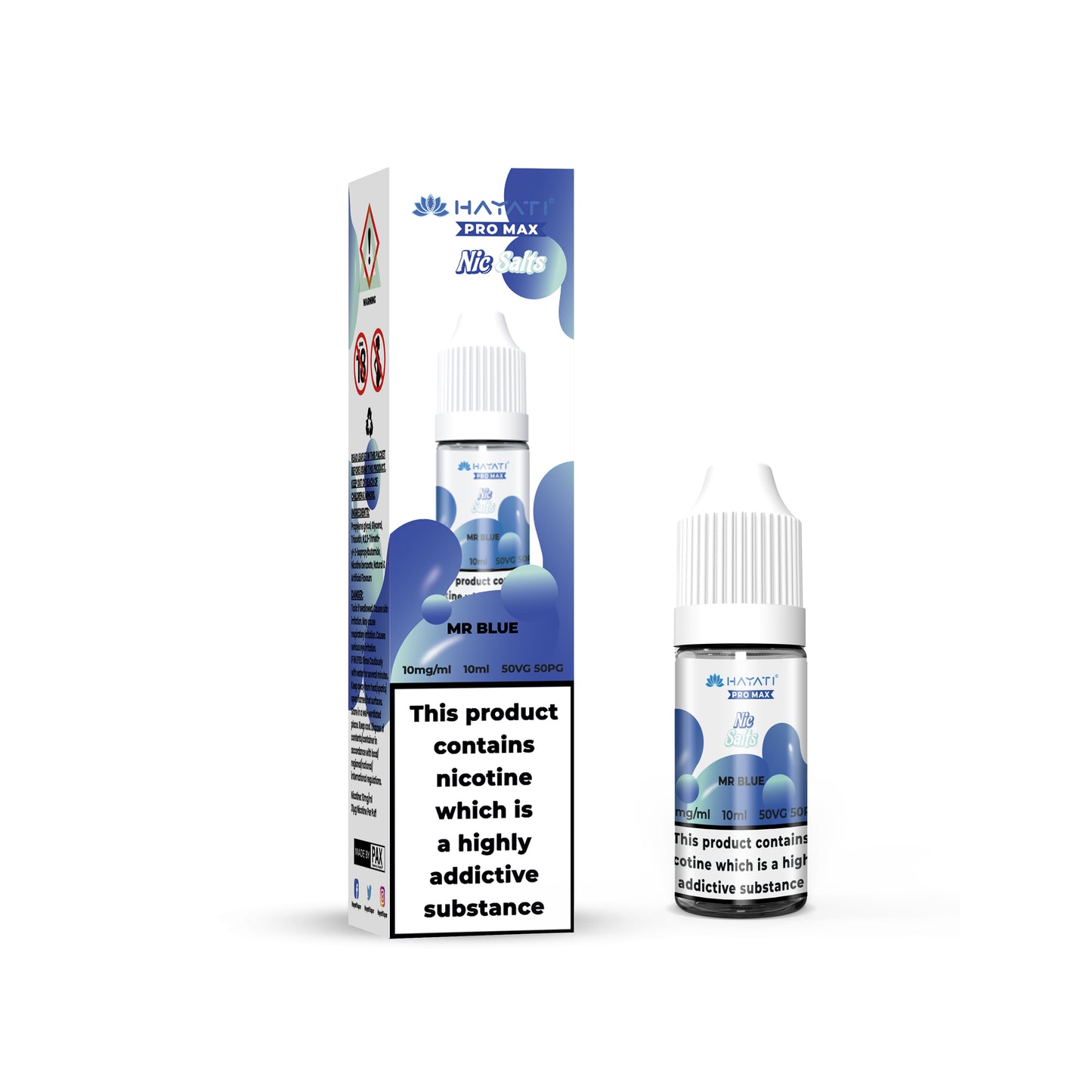 Hayati Pro Max Nic Salts 10MG 10ML E-Liquid