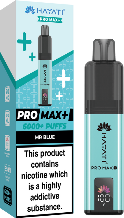 Hayati Pro Max + 6000 Puffs 20MG PreFilled Pod Kit