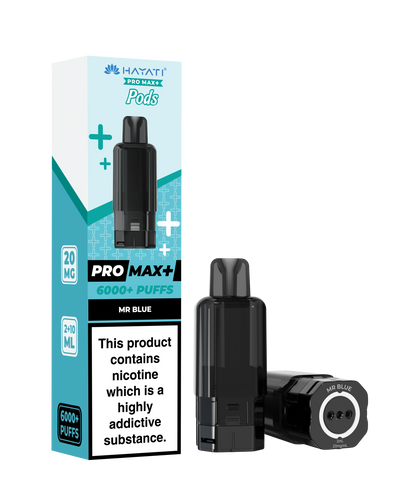Hayati Pro Max + 6000+ 20MG Prefilled Pods