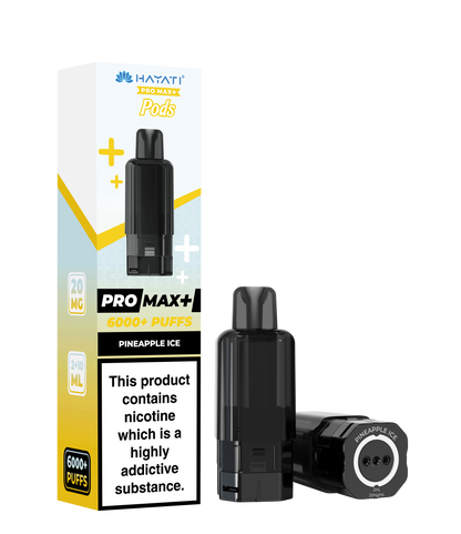Hayati Pro Max + 6000+ 20MG Prefilled Pods
