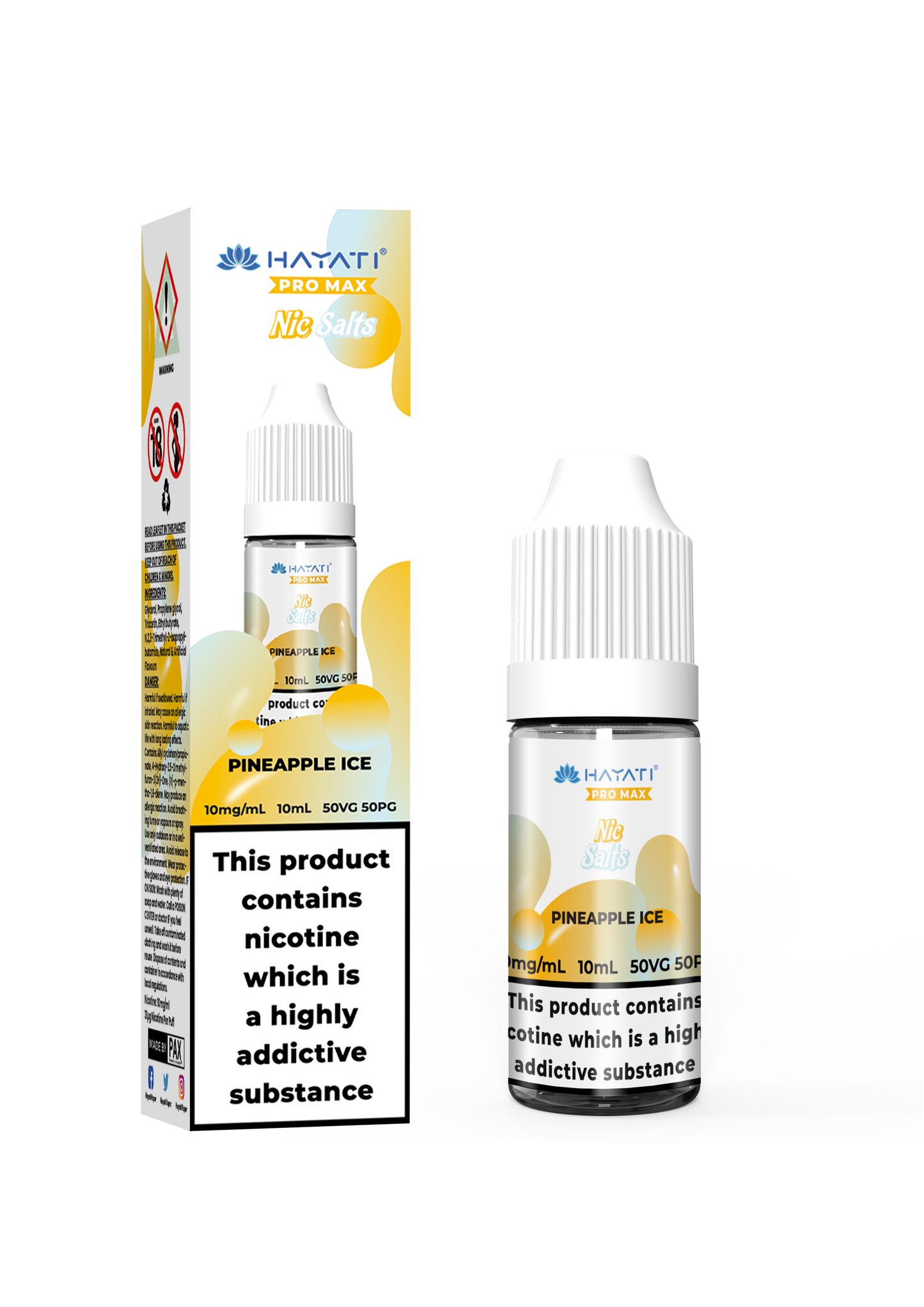 Hayati Pro Max Nic Salts 10MG 10ML E-Liquid