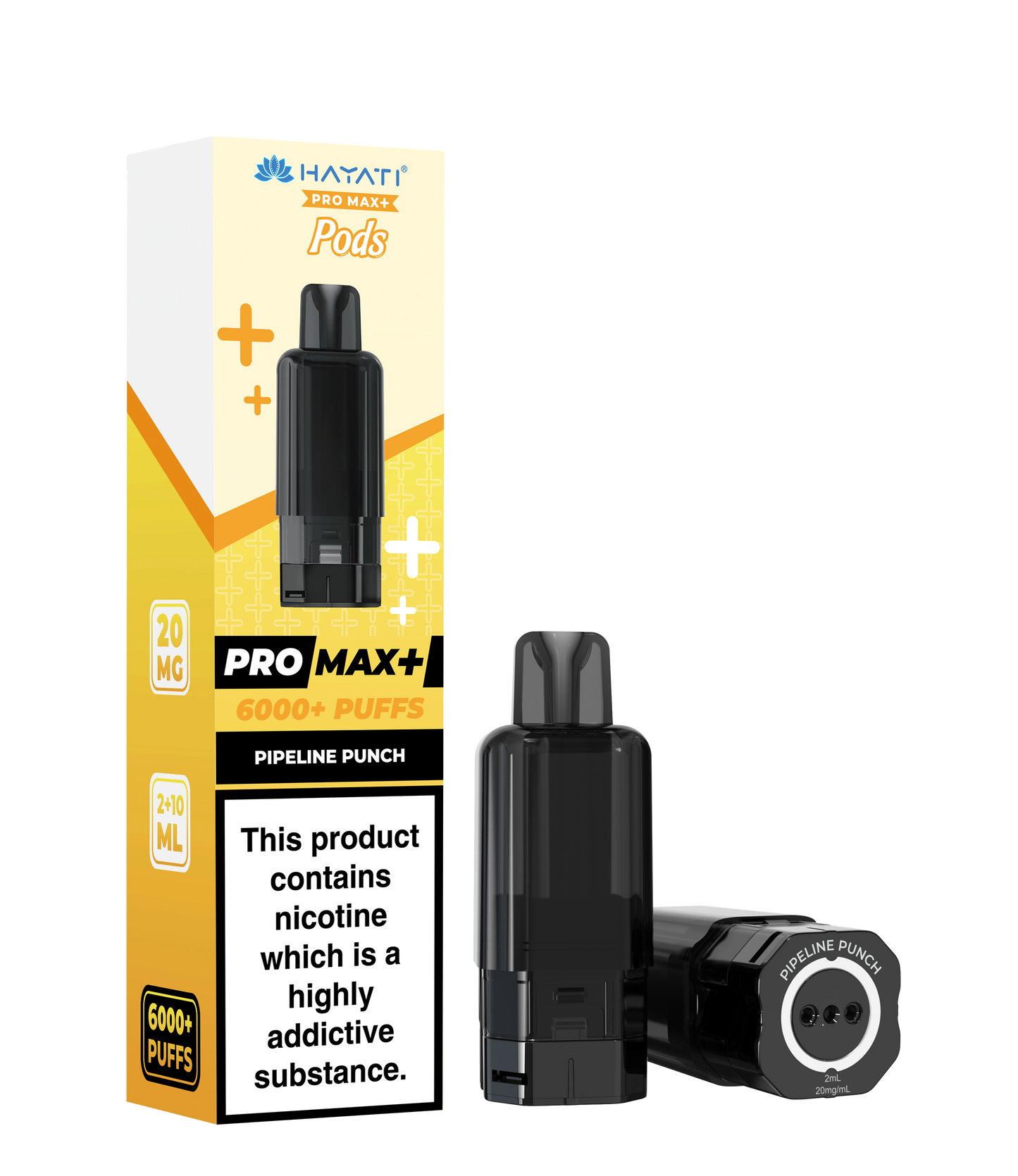 Hayati Pro Max + 6000+ 20MG Prefilled Pods