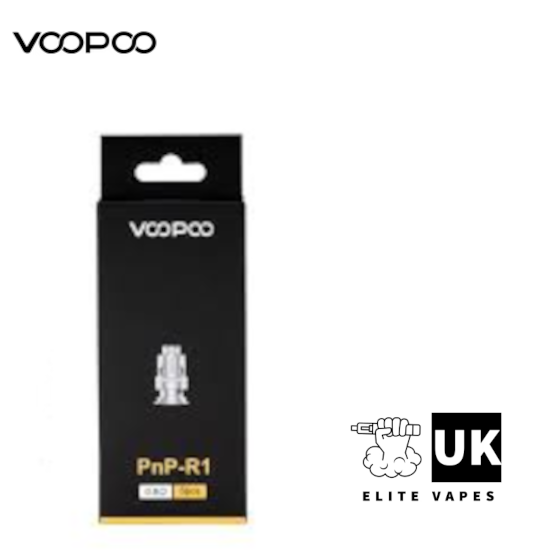 VooPoo PnP-R1 0.8 Ohm - 5 Pack - Elite Vapes UK