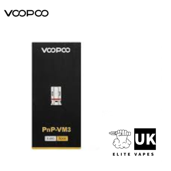 VooPoo PnP-VM3 0.45 Ohm - 5 Pack - Elite Vapes UK