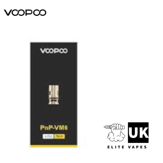 VooPoo PnP-VM6 0.15 Ohm - 5 Pack - Elite Vapes UK