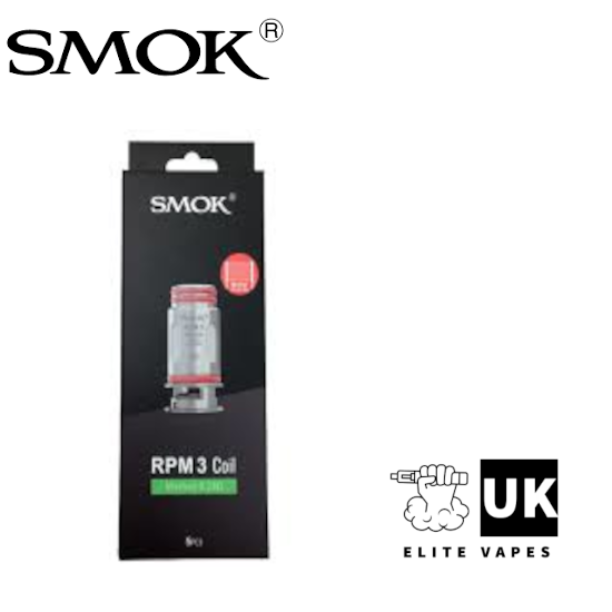 Smok RPM 3 Coil 0.23 Ohm 5 Pack - Elite Vapes UK