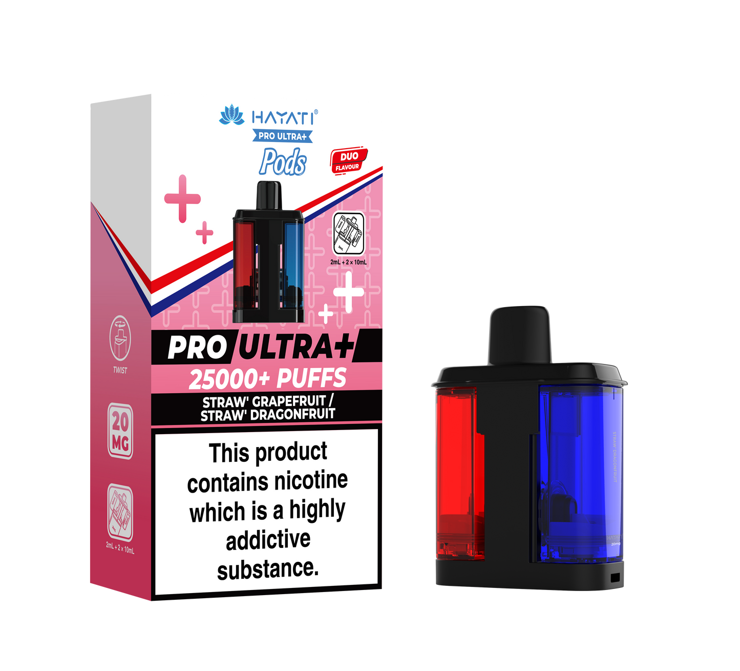 Hayati Pro Ultra+ 25000 20MG prefilled Pods