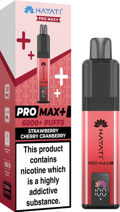 Hayati Pro Max + 6000 Puffs 20MG PreFilled Pod Kit