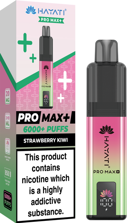Hayati Pro Max + 6000 Puffs 20MG PreFilled Pod Kit