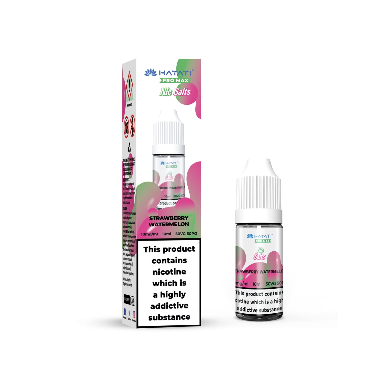 Hayati Pro Max Nic Salts 10MG 10ML E-Liquid