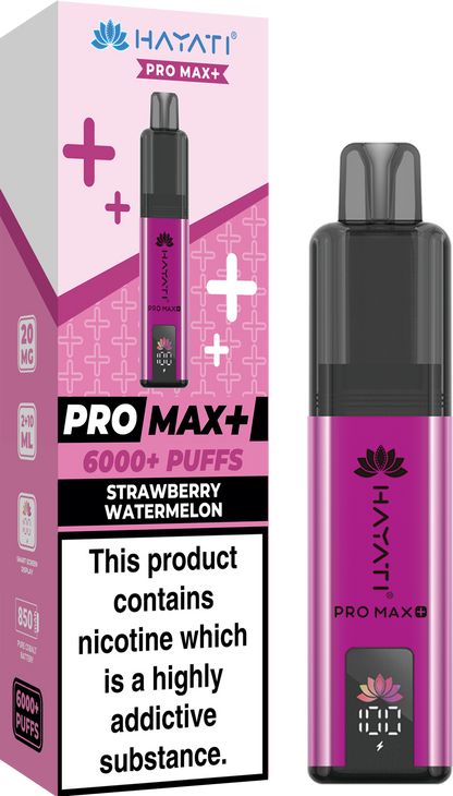 Hayati Pro Max + 6000 Puffs 20MG PreFilled Pod Kit