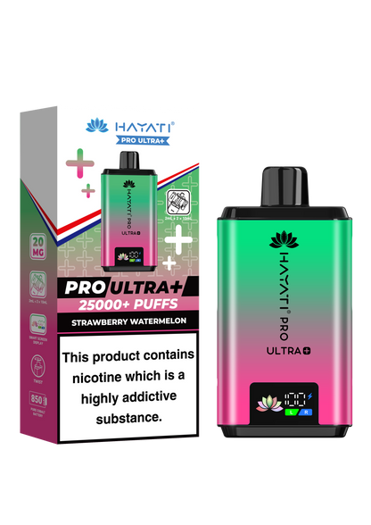 Hayati Pro Ultra+ 25,000  20MG prefilled pod Kit