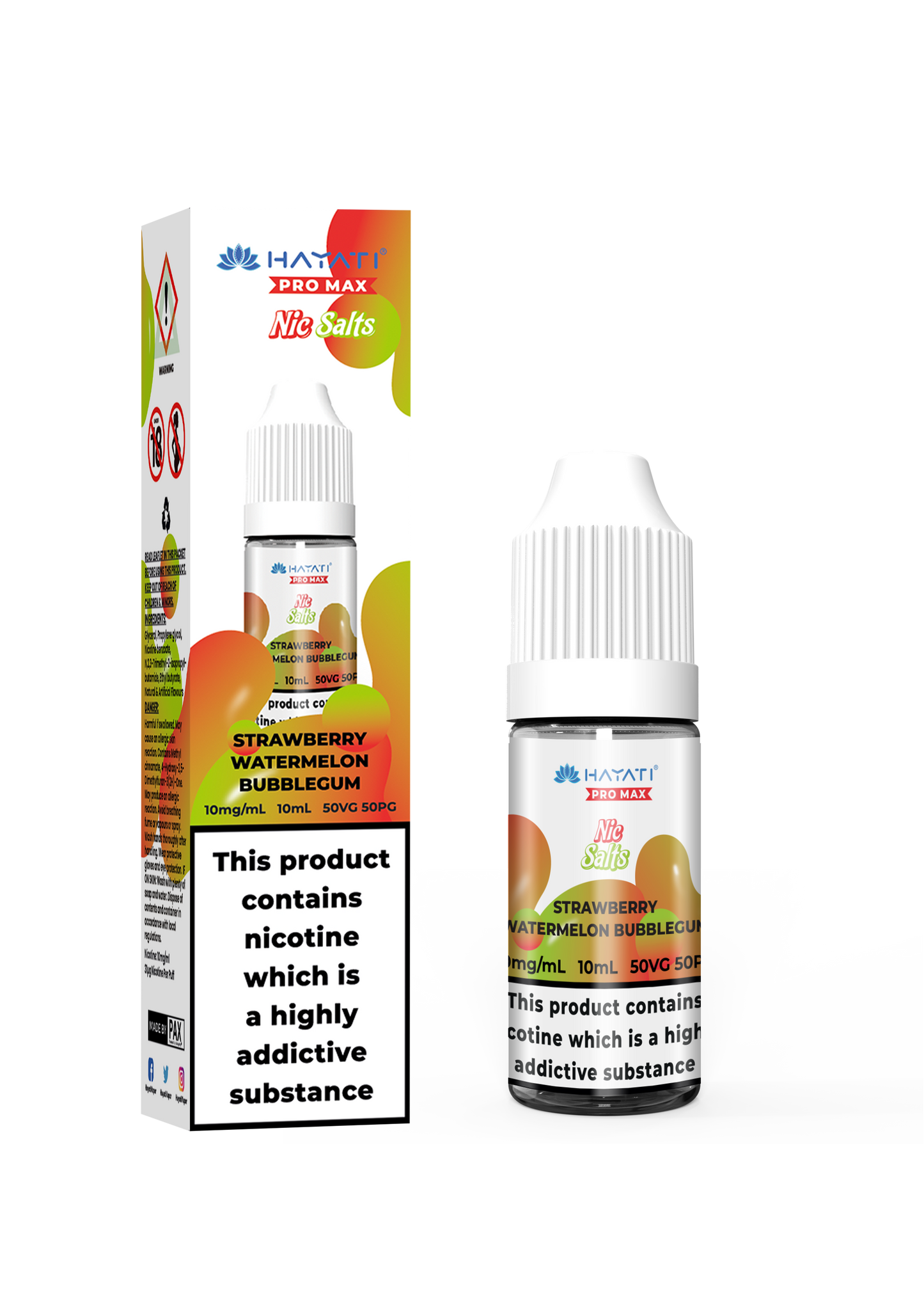 Hayati Pro Max Nic Salts 10MG 10ML E-Liquid