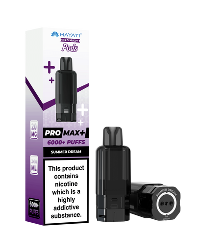Hayati Pro Max + 6000+ 20MG Prefilled Pods