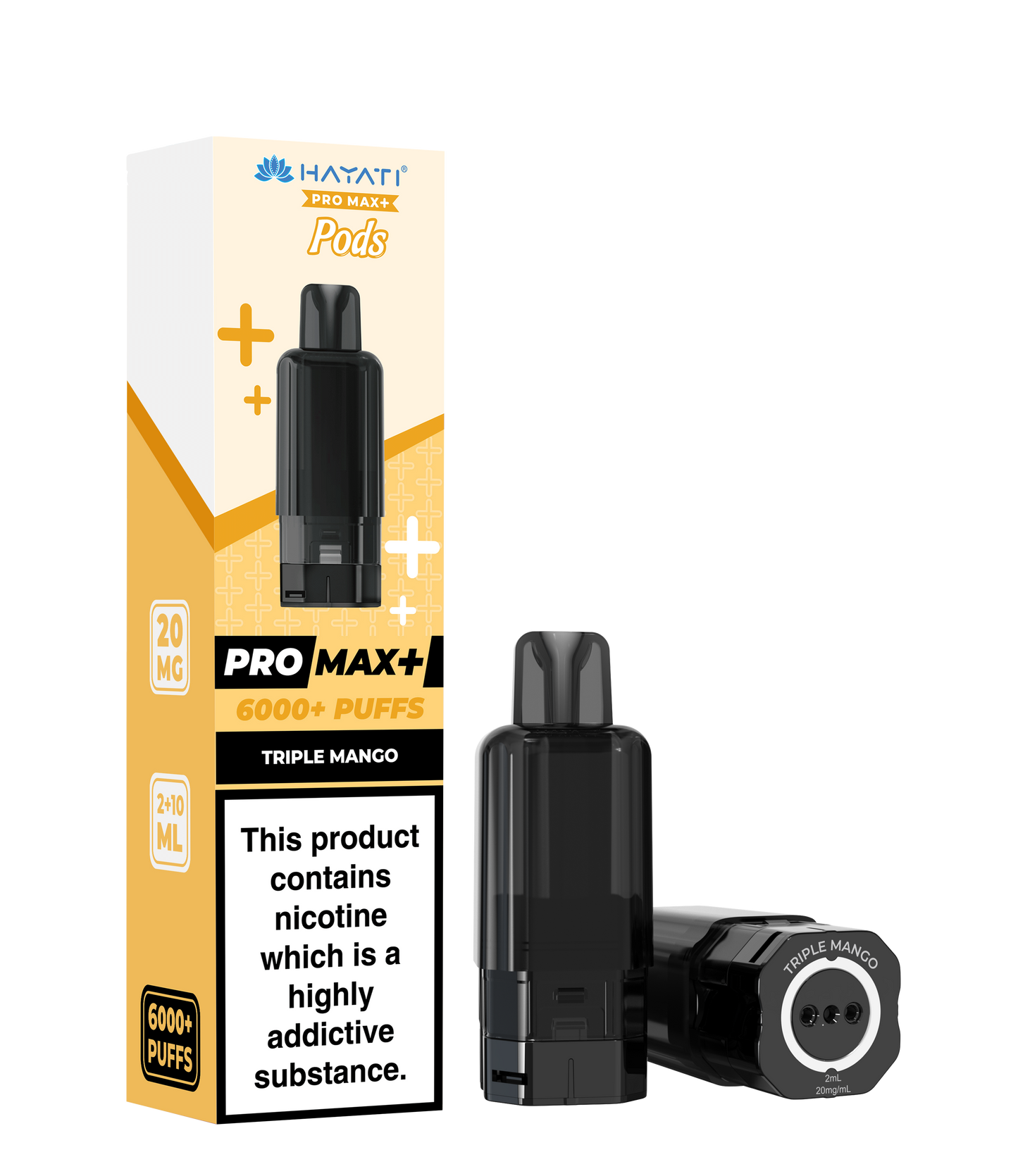 Hayati Pro Max + 6000+ 20MG Prefilled Pods