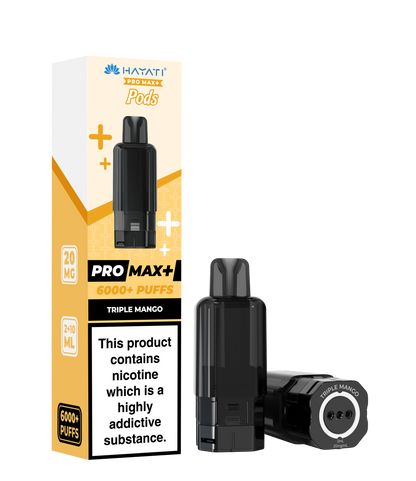 Hayati Pro Max + 6000+ 20MG Prefilled Pods