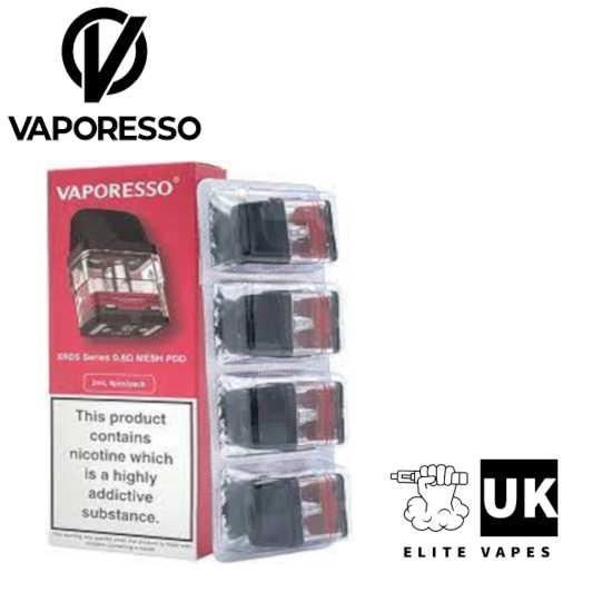 Vaporesso Xros Pod 0.8 Ohm 4 Pack - Elite Vapes UK