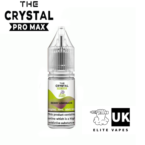 Box of 10 (20mg) - The Crystal Pro Max Nic Salts