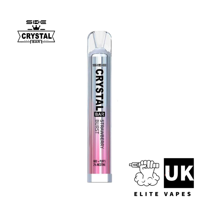 Crystal Bar 600 20MG Disposable Vape - Elite Vapes UK
